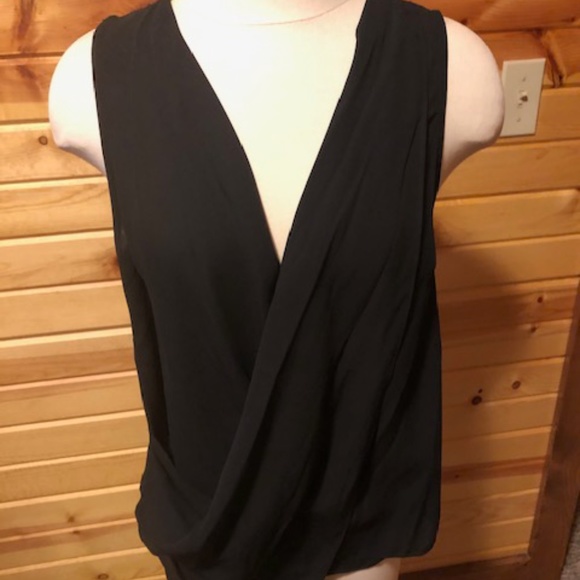 Asymetrical Black Tank - Picture 1 of 6